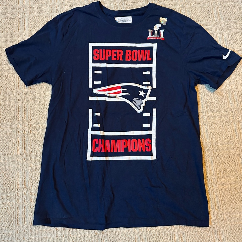 Patriots Super Bowl LI Navy T-Shirt